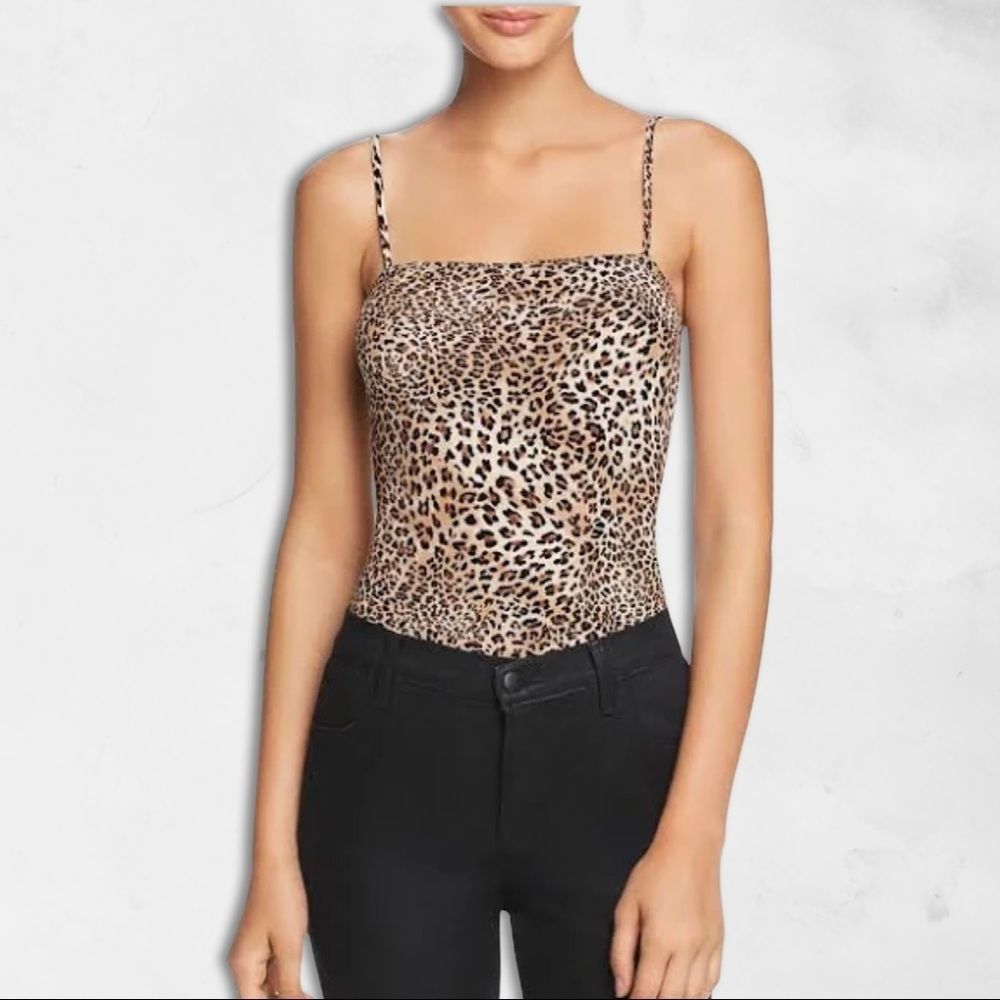 Windsor Leopard Print Bodysuit
